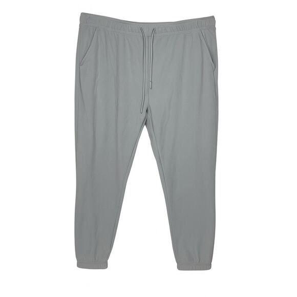 Xersion Fleece Jogger Pants 2XLT French Gray Men’s Loose Fit Soft Touch NWT $60 - Picture 1 of 9